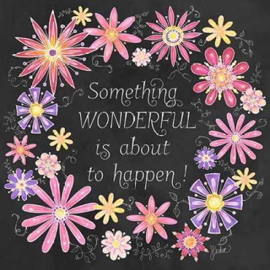 Something Wonderful Canvas Art - Jacqueline Decker (24 x 24)