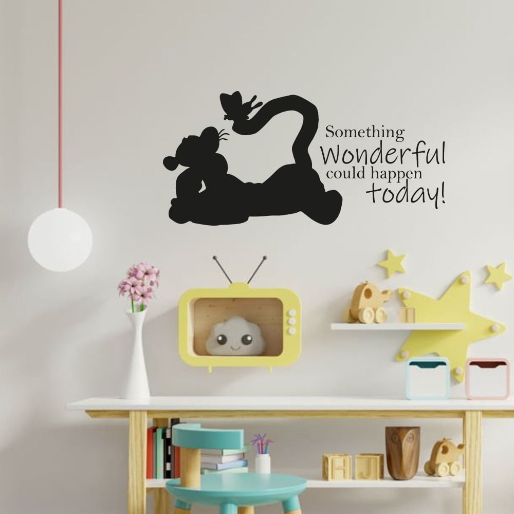 Something Wonderful Could Happen Today Cute Tigger Silhouette Winnie ...