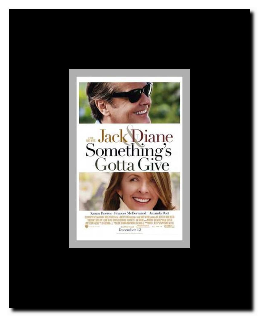Something's Gotta Give Framed Movie Poster
