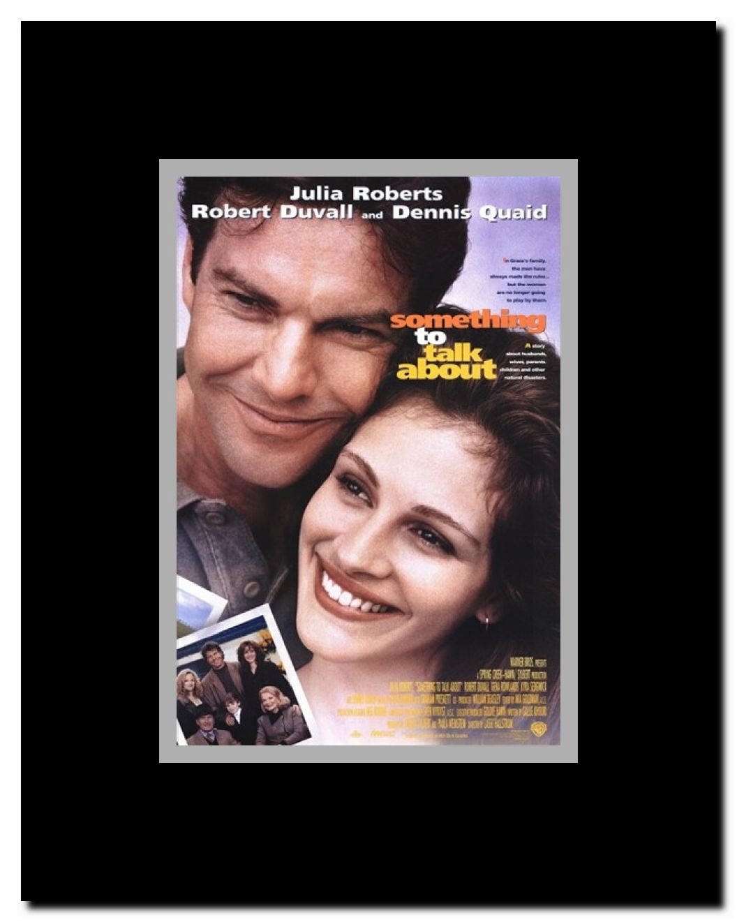 Something to Talk About Framed Movie Poster