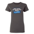 thumbnail image 1 of Somethings Are Better Left Unsaid Sarcastic Novelty Gift Idea Adult Humor Funny Women's Casual Tees, 1 of 3