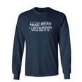 thumbnail image 1 of Sometimes I Amaze Myself I Can't Remember What Day It Is Sarcastic Novelty Gift Idea Adult Humor Funny Men's Long Sleeve Shirts, 1 of 3