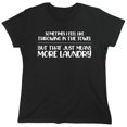 thumbnail image 1 of Sometimes I Feel Like Throwing In The Towel Sarcastic Humor Novelty Funny Women's Casual Tees, 1 of 3