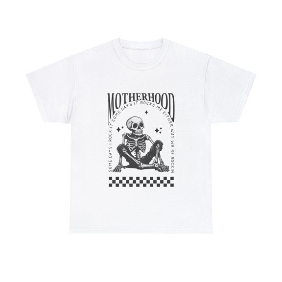 Sometimes I Rock It Sometimes It Rocks Me Shirt,Mama Mom Shirt ID-0322-XRCN