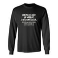 thumbnail image 1 of Sometimes I Sit Quietly And Wonder Why I'm Not In A Mental Asylum Sarcastic Novelty Gift Idea Adult Humor Funny Men's Long Sleeve Shirts, 1 of 3