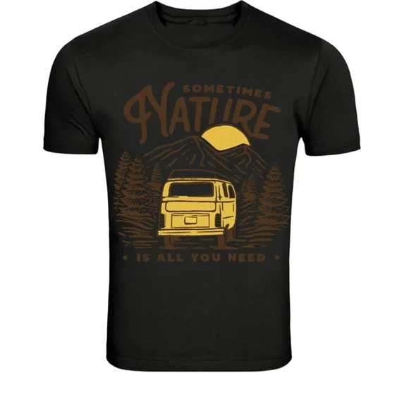 Sometimes Nature Is All You Need Camper Van Vintage Timeless Theme For ...