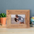 thumbnail image 1 of Sometimes The Hoart Sees What Is Invisible To The Eye Personalized Wooden Frame-5" x 3 1/2" Brown Horizontal, 1 of 1