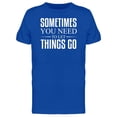 thumbnail image 1 of Sometimes You Need To Let Go Tee Men's -Image by Shutterstock, 1 of 2