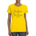 thumbnail image 1 of Sometimes You Win T-Shirt Women -Image by Shutterstock, Female XX-Large, 1 of 4