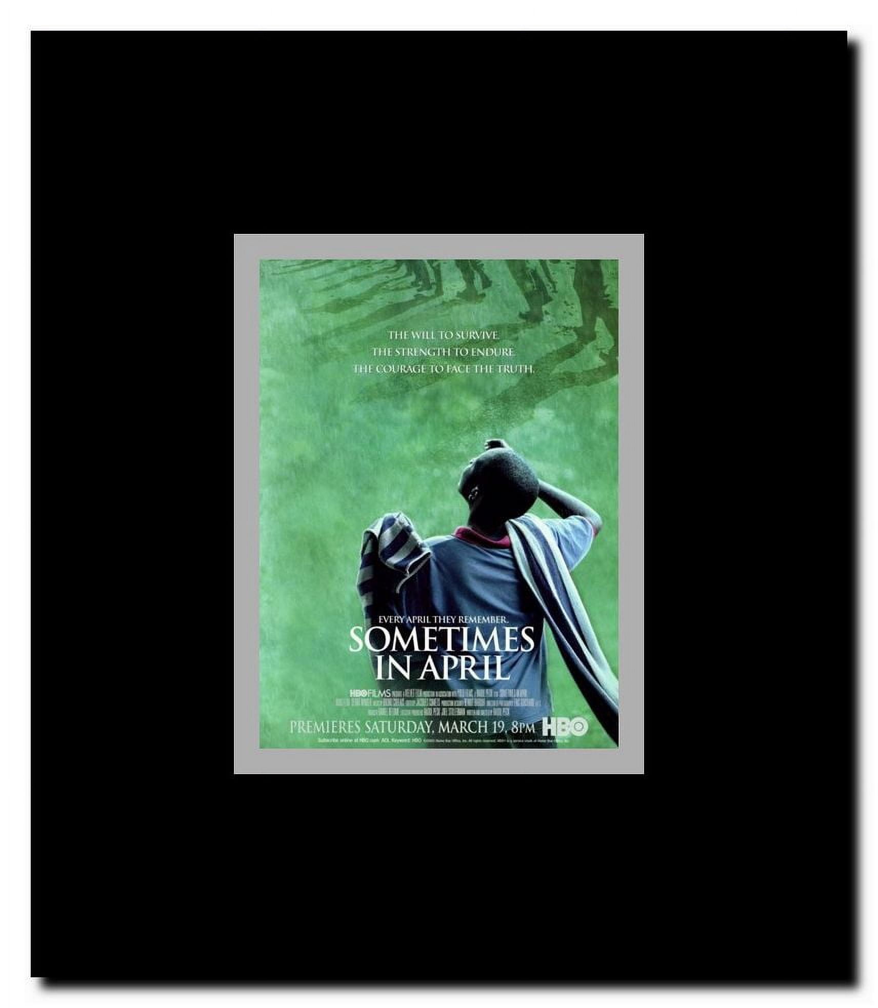 Sometimes in April Framed Movie Poster