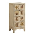 thumbnail image 1 of Somette  4-Drawer Distressed Sand Coastal Chest, 1 of 5