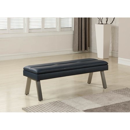 Somette Janice Blue Dining Bench