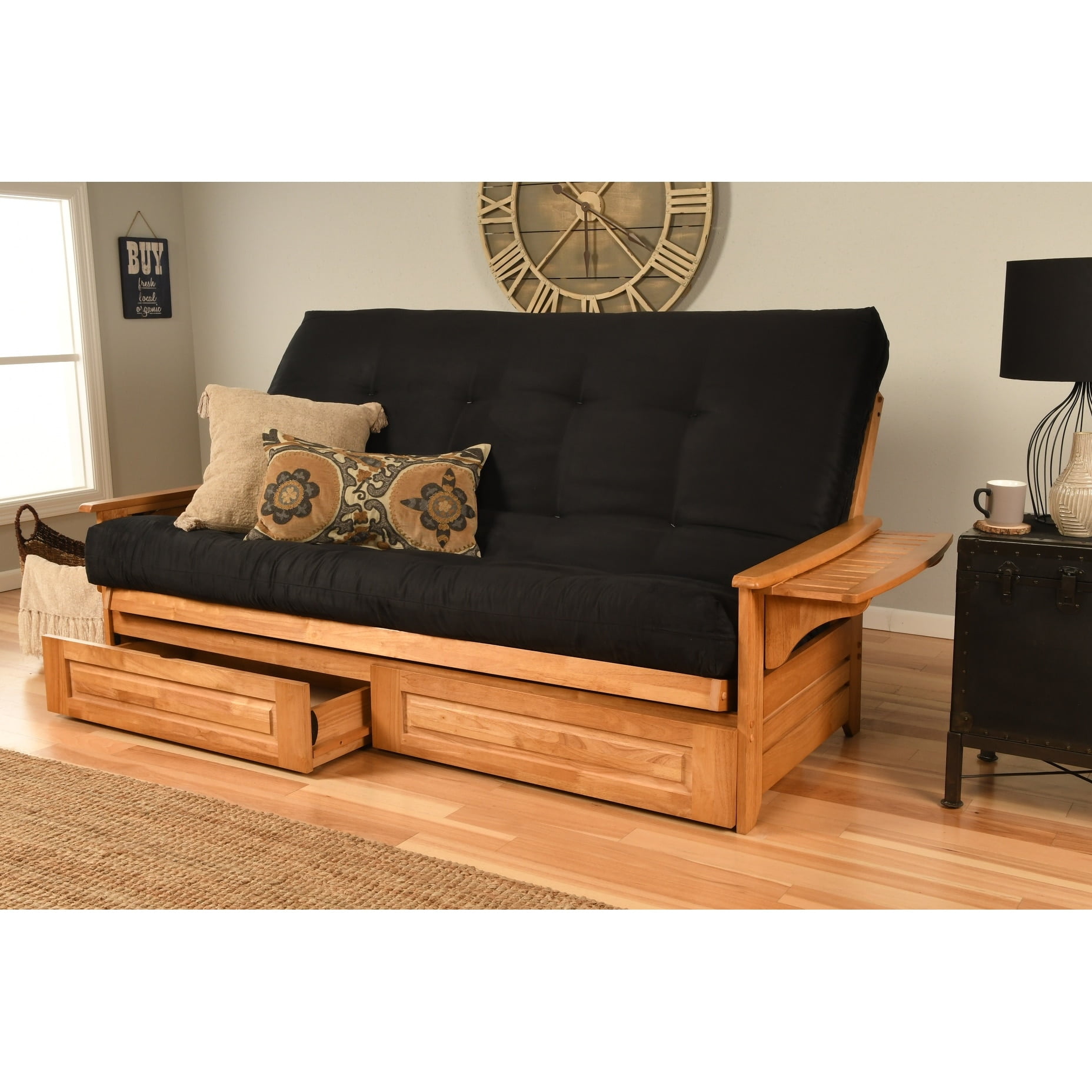 Queen size futon sets deals