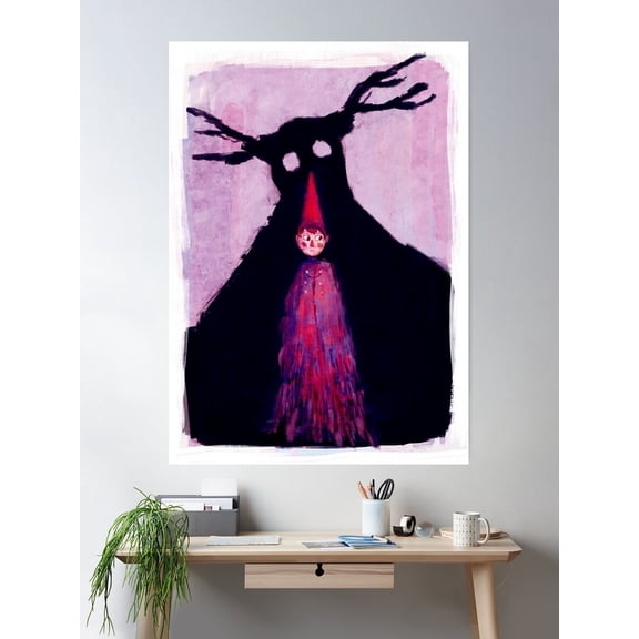 Somewhere Over The Garden Wall Poster Wall Art, Modern Wall Decor For Living Room Bedroom, 8x12 UNFRAMED