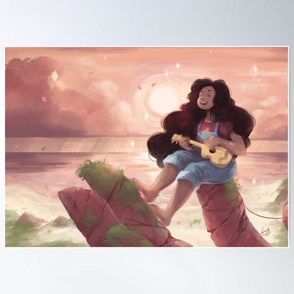 Somewhere Over The Rainbow Poster Wall Art, Modern Wall Decor For Living Room Bedroom, 8x12 UNFRAMED