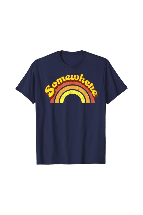 Somewhere Over the Rainbow Hippie T Shirt All Size S-5XL