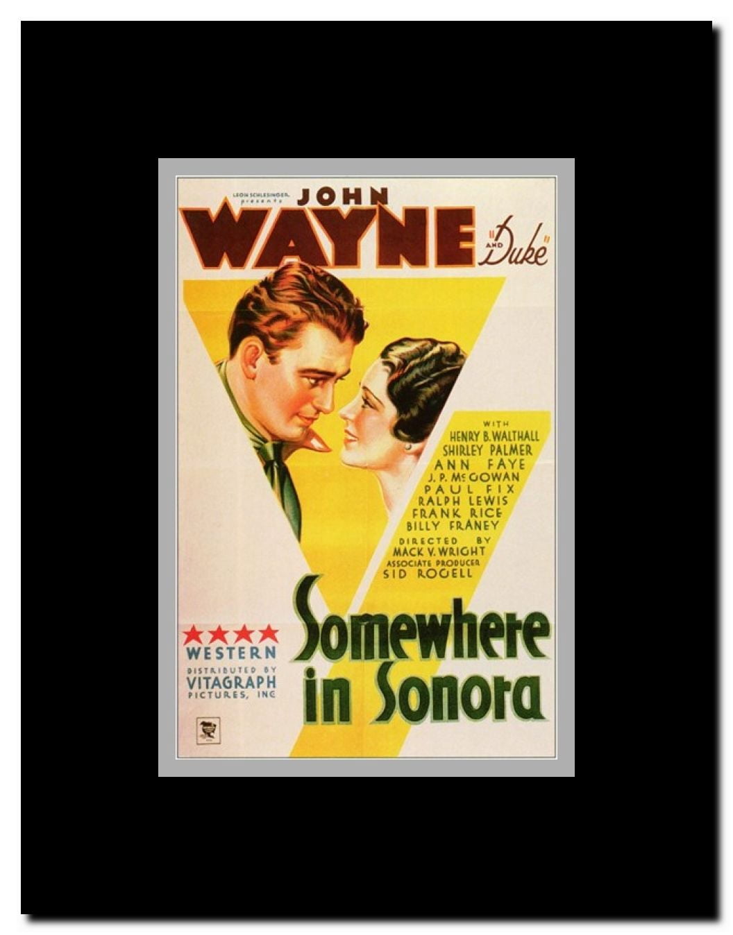 Somewhere in Sonora Framed Movie Poster