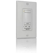 Somfy Decoflex Wirefree RTS Wall Switch, 1 Channel, White 1810897