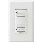 Somfy RTS Wirefree Decoflex Wireless Wall Switch, 2 Channel, White 1811068
