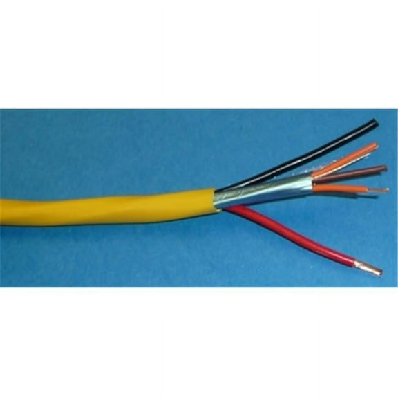 Somfy SDN Non-Plenum Control Cable Reel, Yellow
