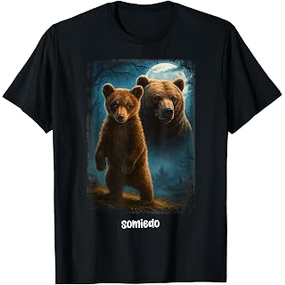 Somiedo Bear Funny Animal Lover Bear T-Shirt