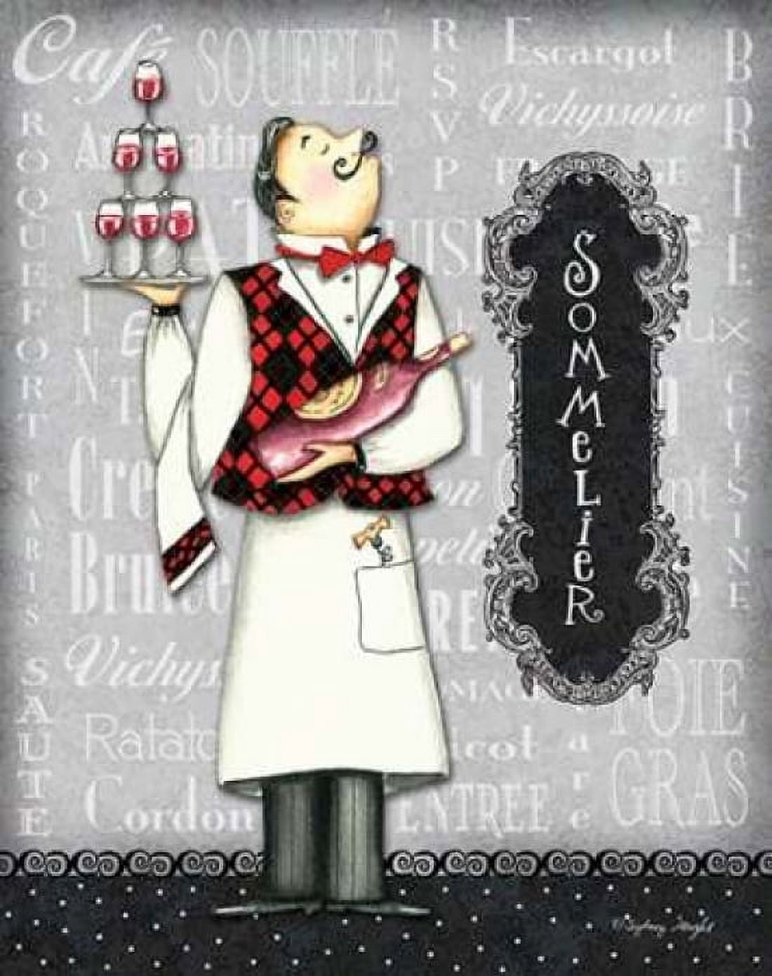 Sommelier Canvas Art - Sydney Wright (22 x 28)