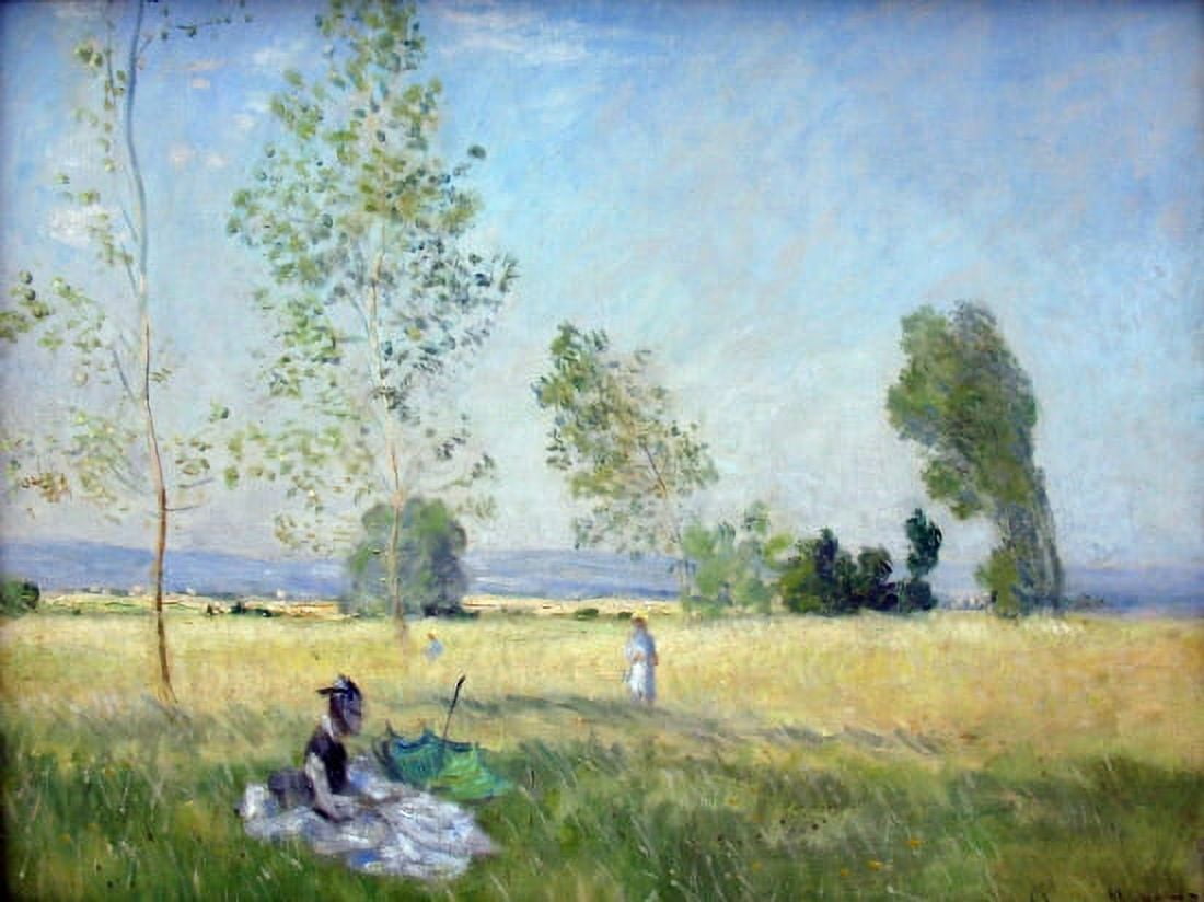 Sommer Anagoria Canvas Art - Claude Monet (18 x 24)
