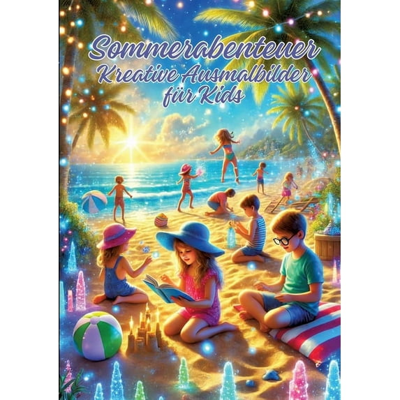 Sommerabenteuer: Kreative Ausmalbilder für Kids, (Paperback)