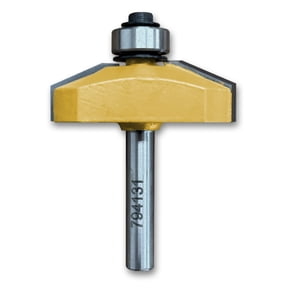 Sommerfeld Chamfer Raised Panel Router Bit Tool w/Bearing 25*CA,1-5/8CD,1/2CL,2-3/16OL,1/4SH