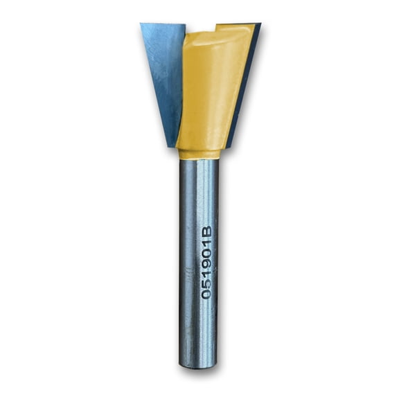 Sommerfeld Dovetail Router Bit Woodworking Tool 14*CA,3/4CD,3/4CL,2-1/8OL,1/4SH