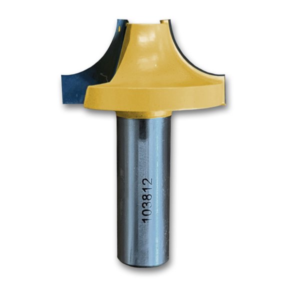 Sommerfeld Ovolo Router Bit Woodworking Tool 1/2CR,1-1/2CD,3/4CL,2-3/8OL,1/2SH