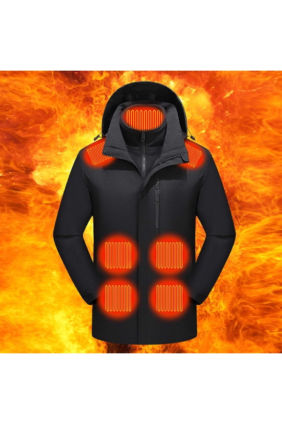Clearance 15 zone heating jacket liner removable double-sided heating jacket