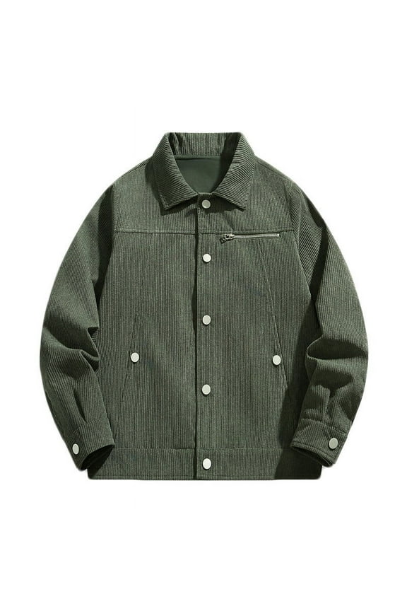 Men's Hardshell Jacket Outdoor Sportswear Men's Turtleneck Trench Middle-aged Business Casual Jacket