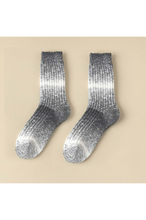 Women's Thick Warm Wool Socks Floor Sleep Socks Mid-tube Socks Socks
