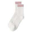 thumbnail image 1 of Somuwie Women's Thick Warm Wool Socks Floor Sleep Socks Mid-tube Socks Socks, 1 of 2