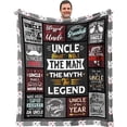 thumbnail image 1 of Son Birthday Gifts, Birthday Gift for Adult Son from Mom Dad, Best Son Ever Gifts, Gifts for Grown Son, Father Mother to Son Gifts, to My Son Gift Ideas Throw Blanket 60"X 50", 1 of 6