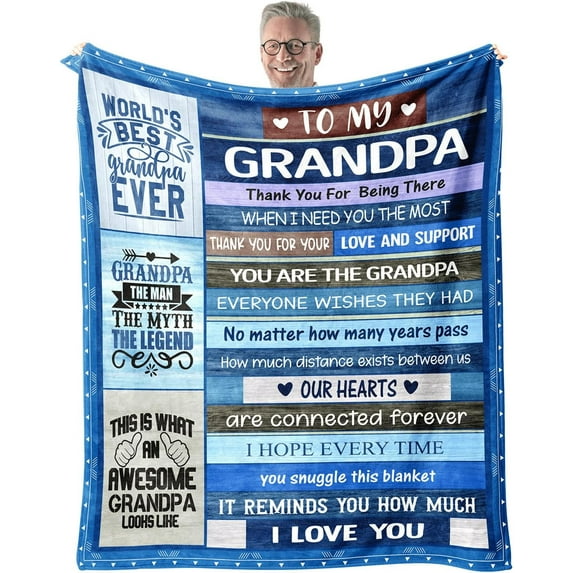 Son Blanket Gifts for Fathers Day for Son Gift from Dad - Love You Son Blanket from Mother for Sofa Bed - Unique Birthday for Son from Father 50''x60''