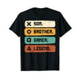 thumbnail image 1 of Son Brother Video Gamer Legend Gaming Men Boys Kids Teens T-Shirt, 1 of 5