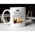 Son Coffee Mug I Closed My Eyes Cup I Will Always Carry You In My Heart