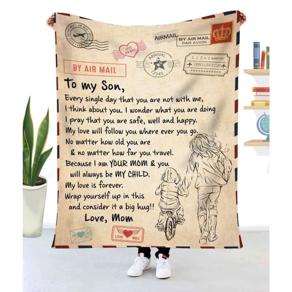 Son Every Single Day That You Are Not With Me I Think About You - Blanket, 50x60in Fleece Blanket