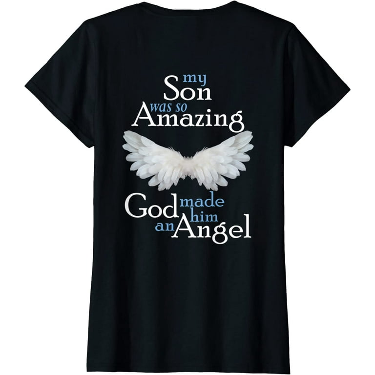 In Memory Of My Grandma Guardian Angel Wings T Shirt In Memory Of My Grandma Guardian Angel Wings T Shirt