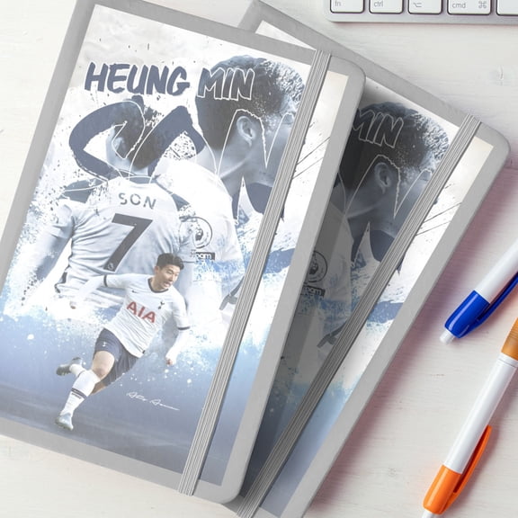 Son Heung-min Custom Printed Notebook.