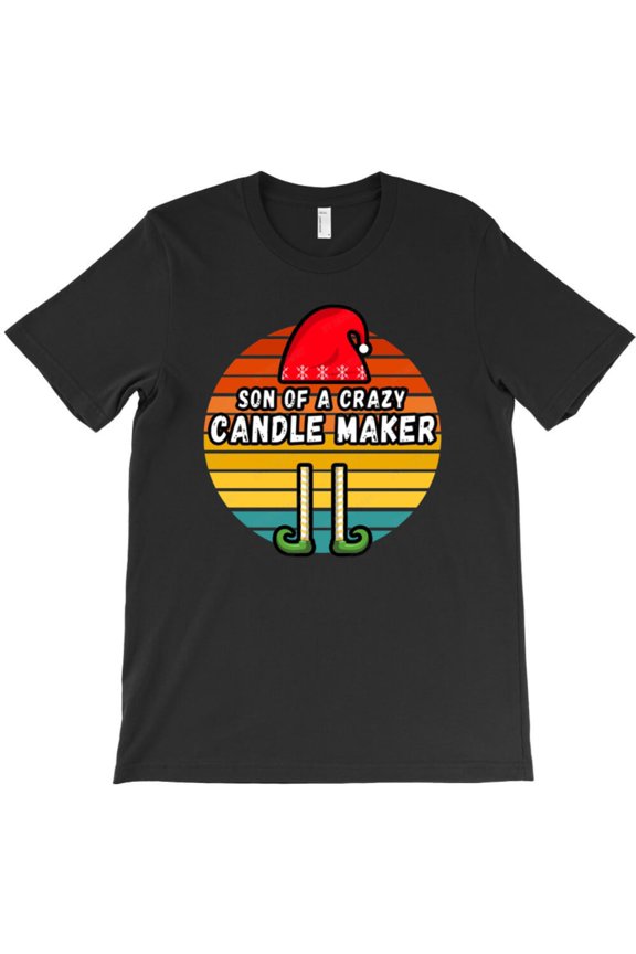 Son Of A Candle Maker Fairy Funny For Christmas Holiday Graphic T-Shirt - Must-Have G5258, Up to 5XL