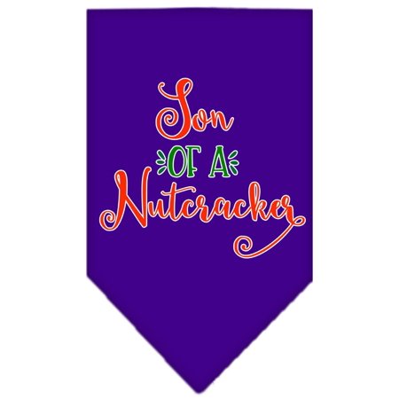 Christmas Pet and Dog Bandana Screen Printed, "Son Of A Nutcracker"