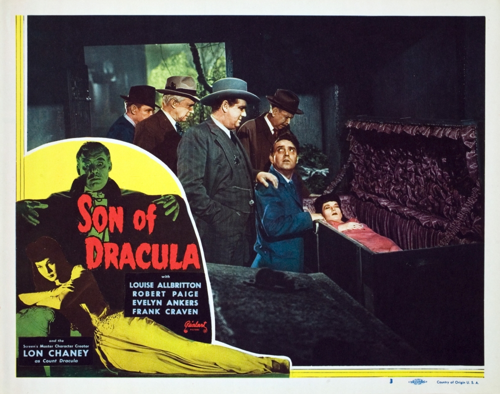 Son Of Dracula Canvas Art - (28 x 22)