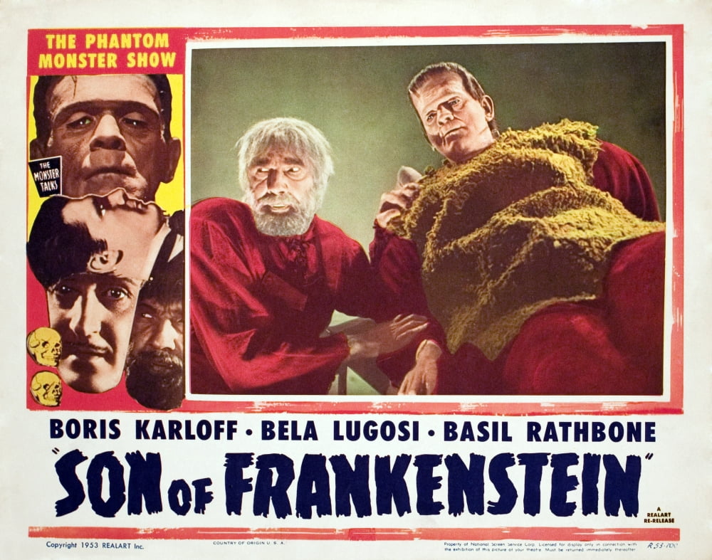 Son Of Frankenstein Canvas Art - (28 x 22)
