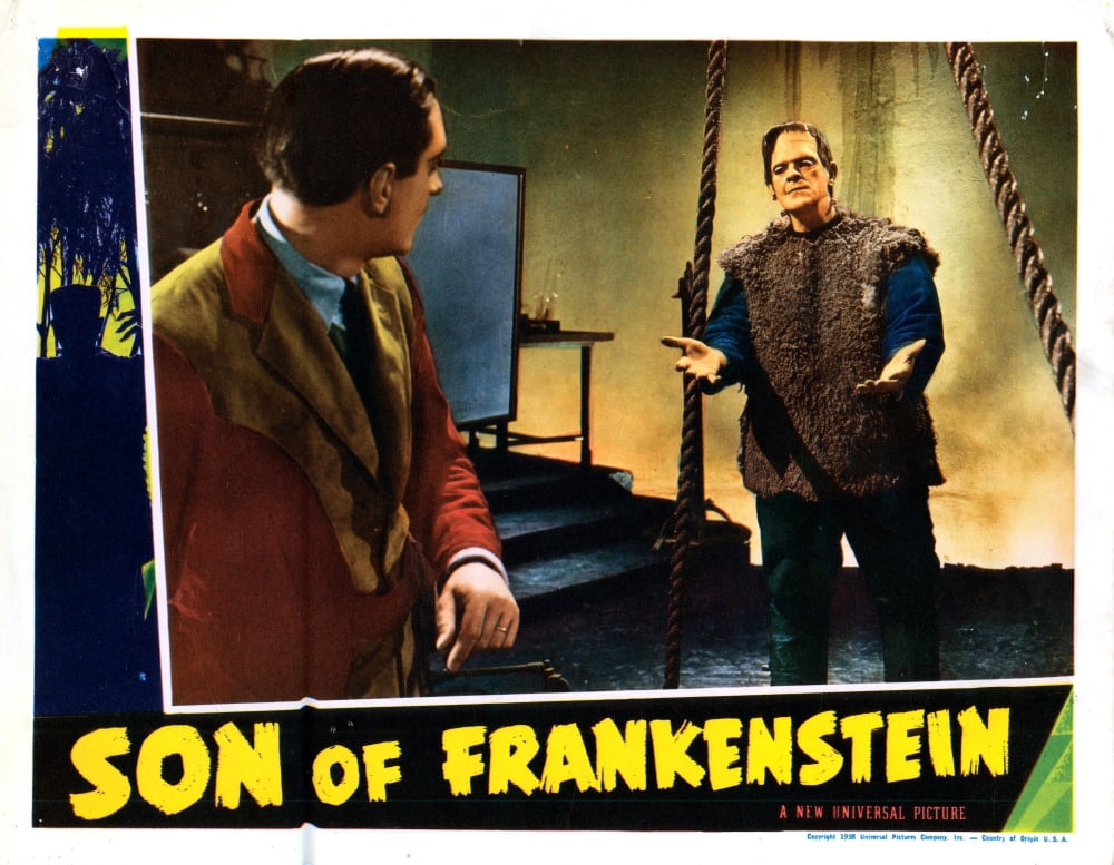 Son Of Frankenstein U Canvas Art - (28 x 22)