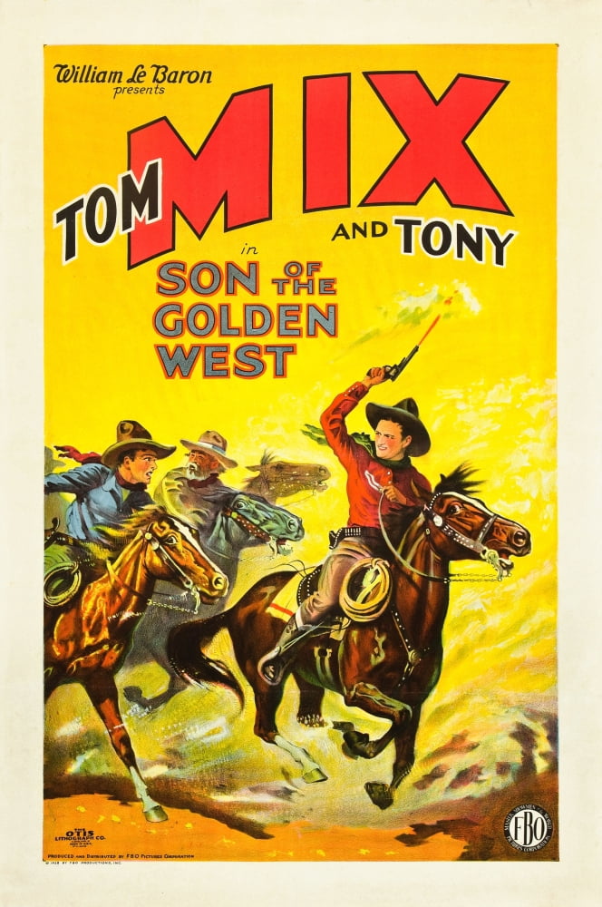 Son Of The Golden West Canvas Art - (24 x 36)