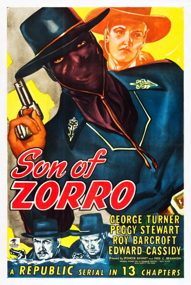 Son Of Zorro Canvas Art - (24 x 36)
