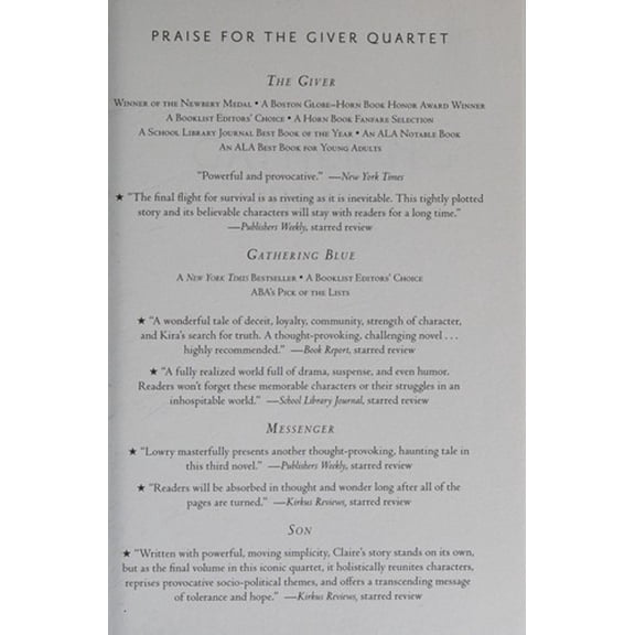 Pre-Owned Son (for Pob Boxed Set Only) (Hardcover) 0544340663 9780544340664